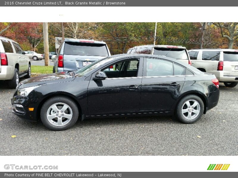 Black Granite Metallic / Brownstone 2016 Chevrolet Cruze Limited LT