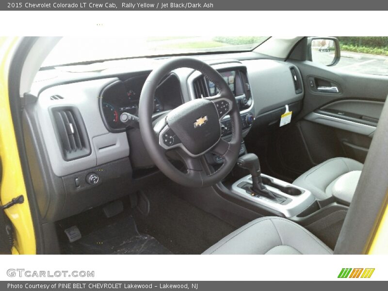 Rally Yellow / Jet Black/Dark Ash 2015 Chevrolet Colorado LT Crew Cab