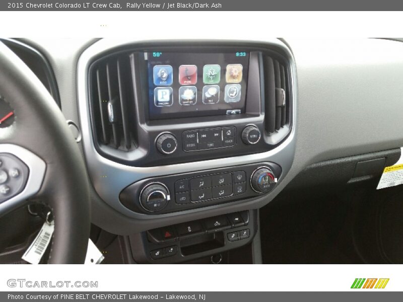 Rally Yellow / Jet Black/Dark Ash 2015 Chevrolet Colorado LT Crew Cab
