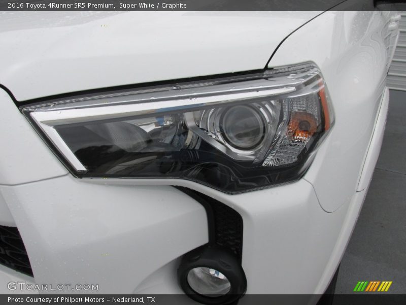 Super White / Graphite 2016 Toyota 4Runner SR5 Premium