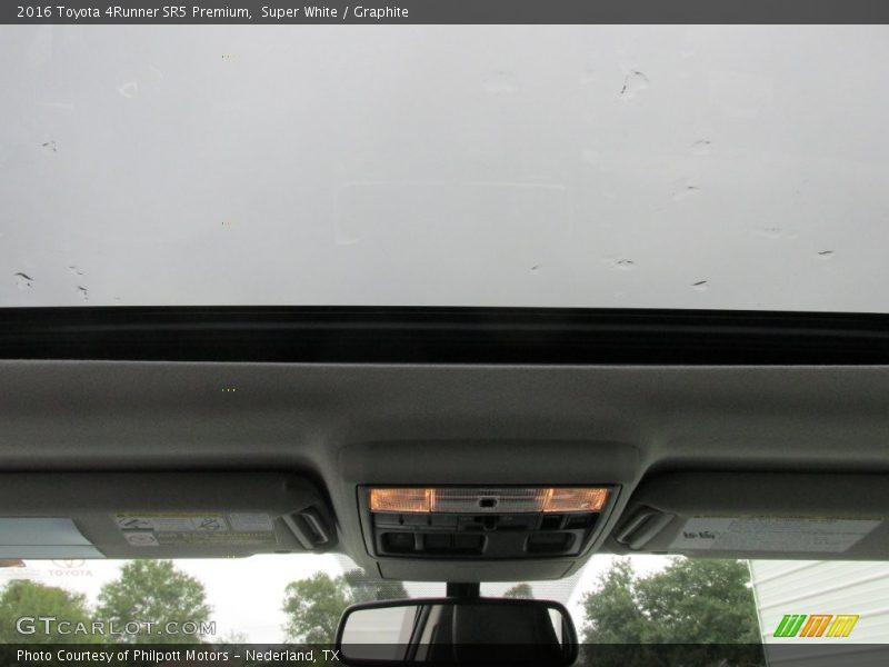 Super White / Graphite 2016 Toyota 4Runner SR5 Premium