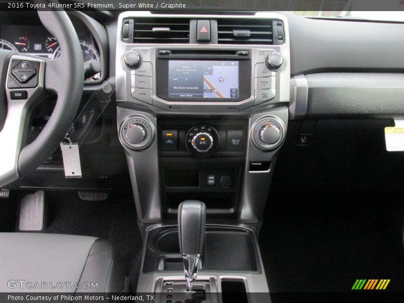 Super White / Graphite 2016 Toyota 4Runner SR5 Premium