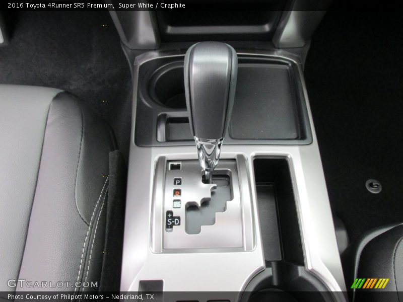 Super White / Graphite 2016 Toyota 4Runner SR5 Premium