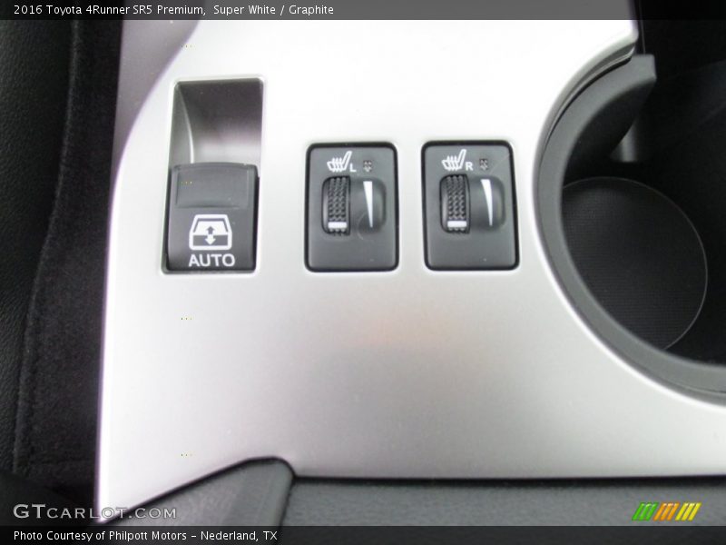 Super White / Graphite 2016 Toyota 4Runner SR5 Premium