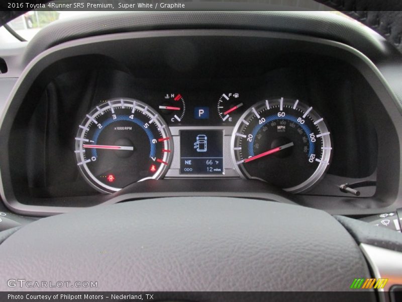 Super White / Graphite 2016 Toyota 4Runner SR5 Premium