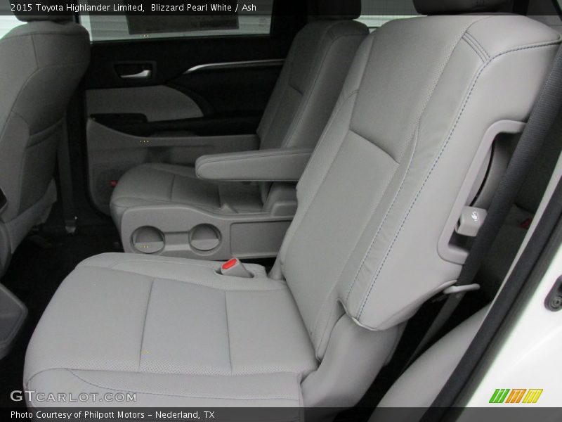 Blizzard Pearl White / Ash 2015 Toyota Highlander Limited