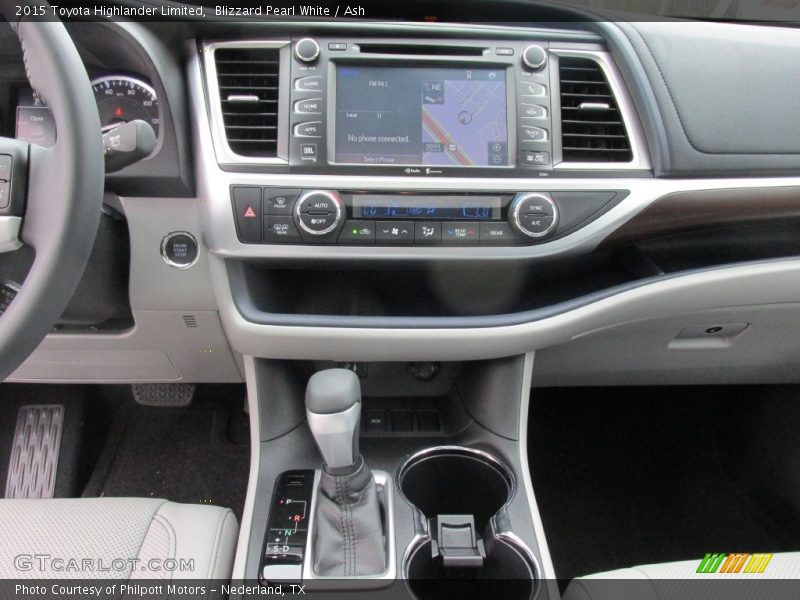 Blizzard Pearl White / Ash 2015 Toyota Highlander Limited