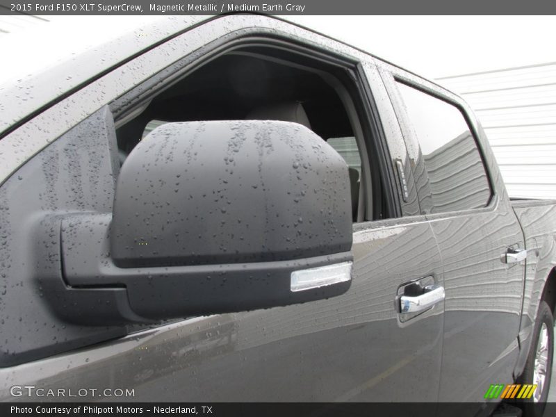 Magnetic Metallic / Medium Earth Gray 2015 Ford F150 XLT SuperCrew