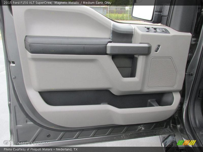 Magnetic Metallic / Medium Earth Gray 2015 Ford F150 XLT SuperCrew