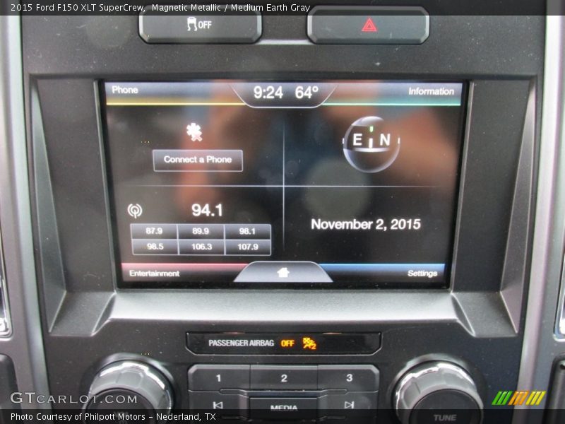 Magnetic Metallic / Medium Earth Gray 2015 Ford F150 XLT SuperCrew