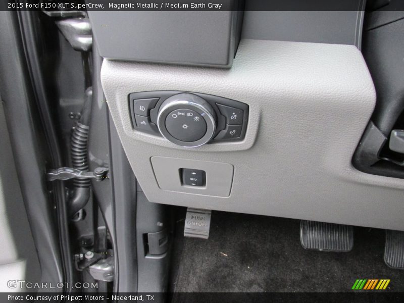 Magnetic Metallic / Medium Earth Gray 2015 Ford F150 XLT SuperCrew