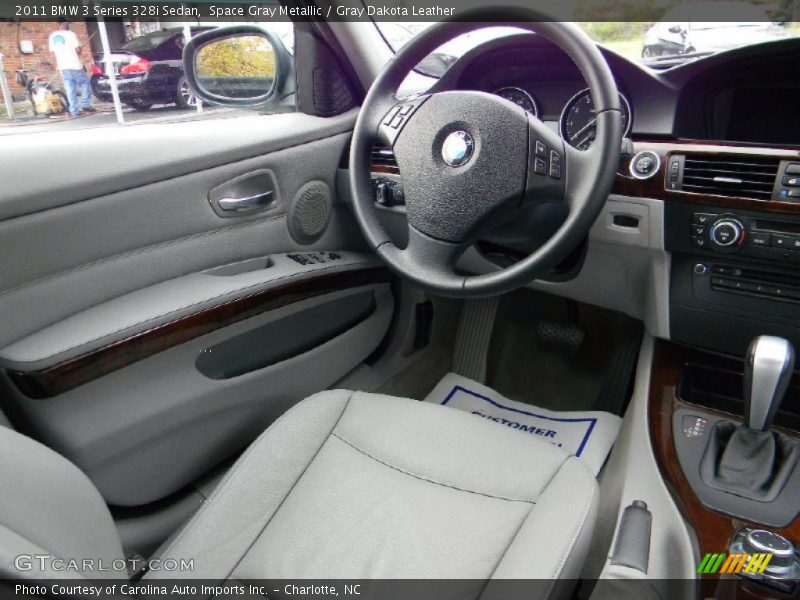 Front Seat of 2011 3 Series 328i Sedan