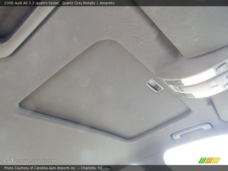 Quartz Grey Metallic / Amaretto 2008 Audi A6 3.2 quattro Sedan