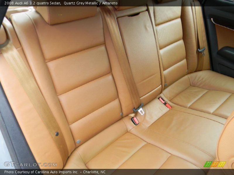 Quartz Grey Metallic / Amaretto 2008 Audi A6 3.2 quattro Sedan