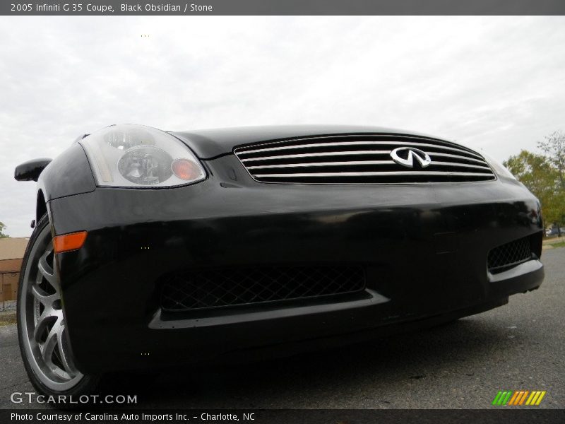 Black Obsidian / Stone 2005 Infiniti G 35 Coupe
