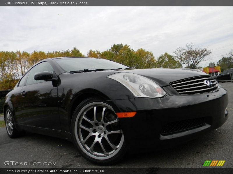 Black Obsidian / Stone 2005 Infiniti G 35 Coupe