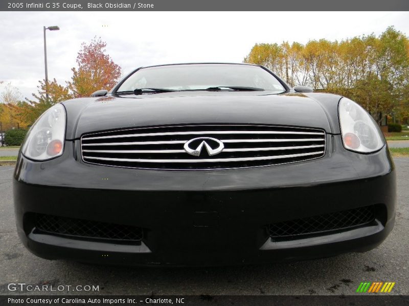 Black Obsidian / Stone 2005 Infiniti G 35 Coupe