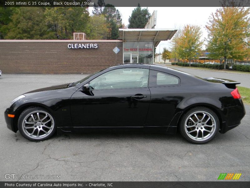 Black Obsidian / Stone 2005 Infiniti G 35 Coupe