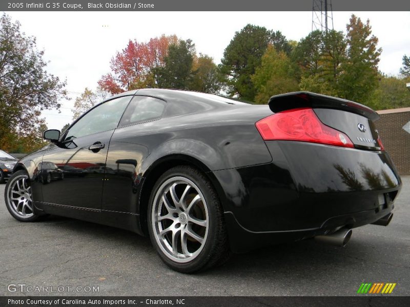 Black Obsidian / Stone 2005 Infiniti G 35 Coupe