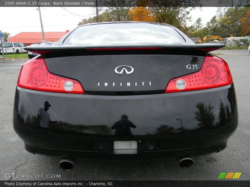 Black Obsidian / Stone 2005 Infiniti G 35 Coupe