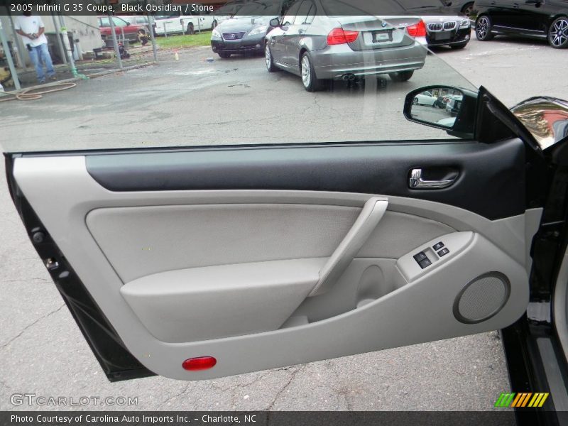 Black Obsidian / Stone 2005 Infiniti G 35 Coupe