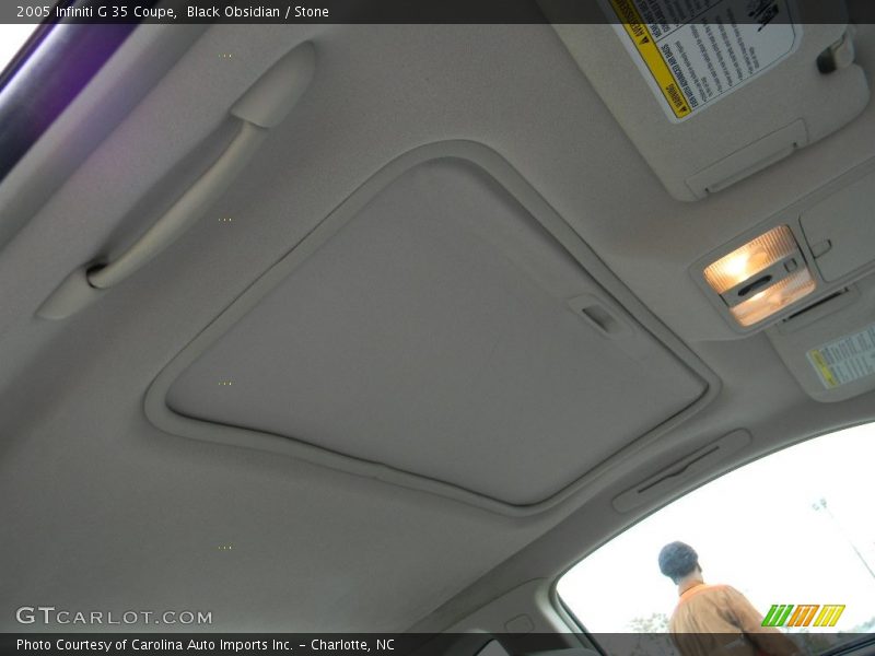 Black Obsidian / Stone 2005 Infiniti G 35 Coupe