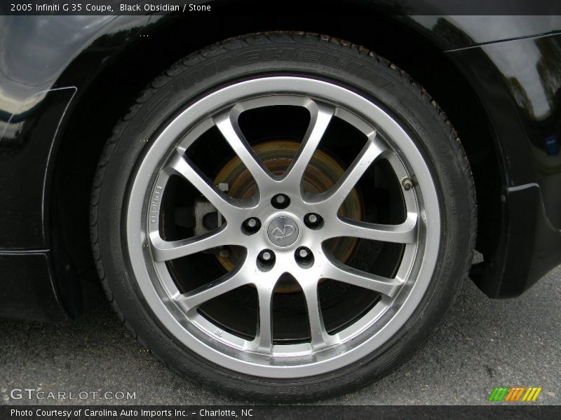 Black Obsidian / Stone 2005 Infiniti G 35 Coupe