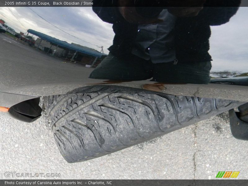 Black Obsidian / Stone 2005 Infiniti G 35 Coupe