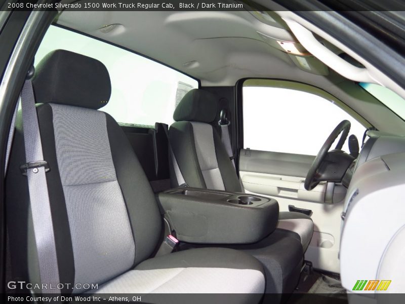 Black / Dark Titanium 2008 Chevrolet Silverado 1500 Work Truck Regular Cab