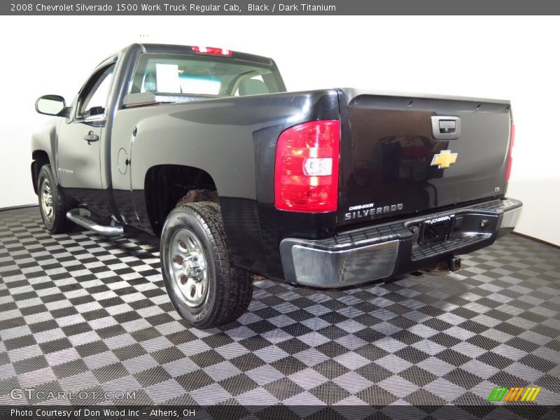 Black / Dark Titanium 2008 Chevrolet Silverado 1500 Work Truck Regular Cab