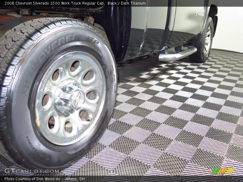 Black / Dark Titanium 2008 Chevrolet Silverado 1500 Work Truck Regular Cab