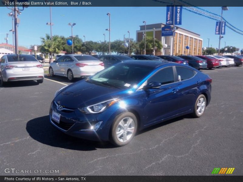 Blue / Black 2016 Hyundai Elantra Value Edition