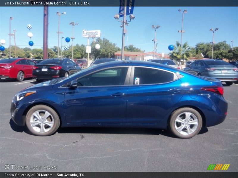 Blue / Black 2016 Hyundai Elantra Value Edition