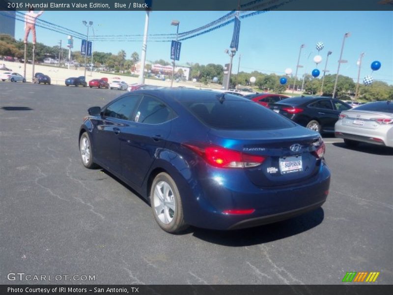Blue / Black 2016 Hyundai Elantra Value Edition