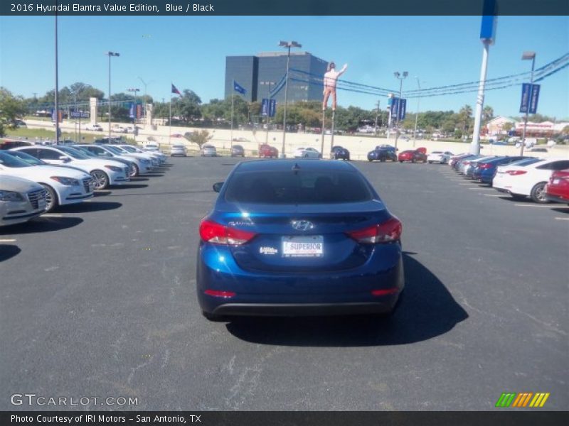 Blue / Black 2016 Hyundai Elantra Value Edition