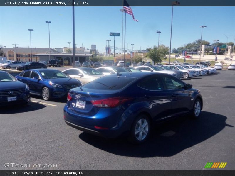 Blue / Black 2016 Hyundai Elantra Value Edition