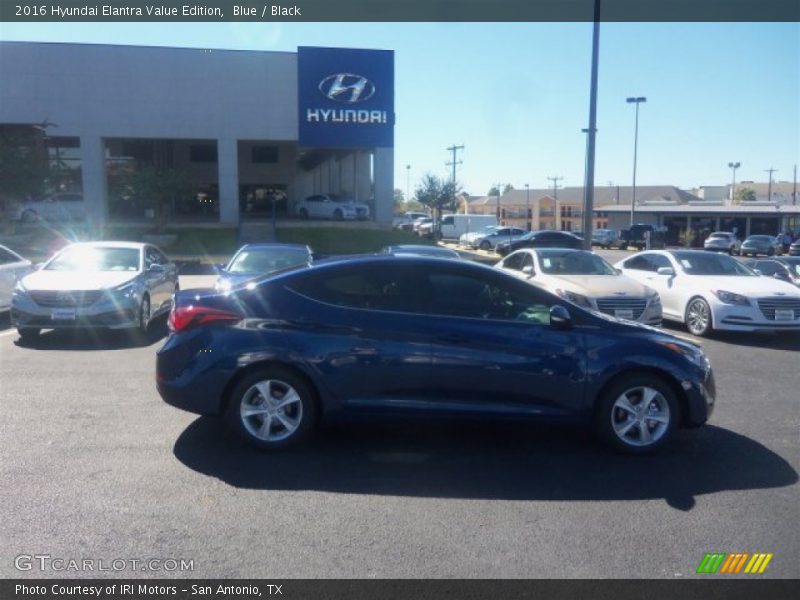 Blue / Black 2016 Hyundai Elantra Value Edition