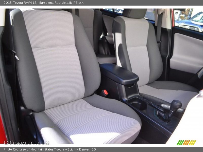 Barcelona Red Metallic / Black 2015 Toyota RAV4 LE