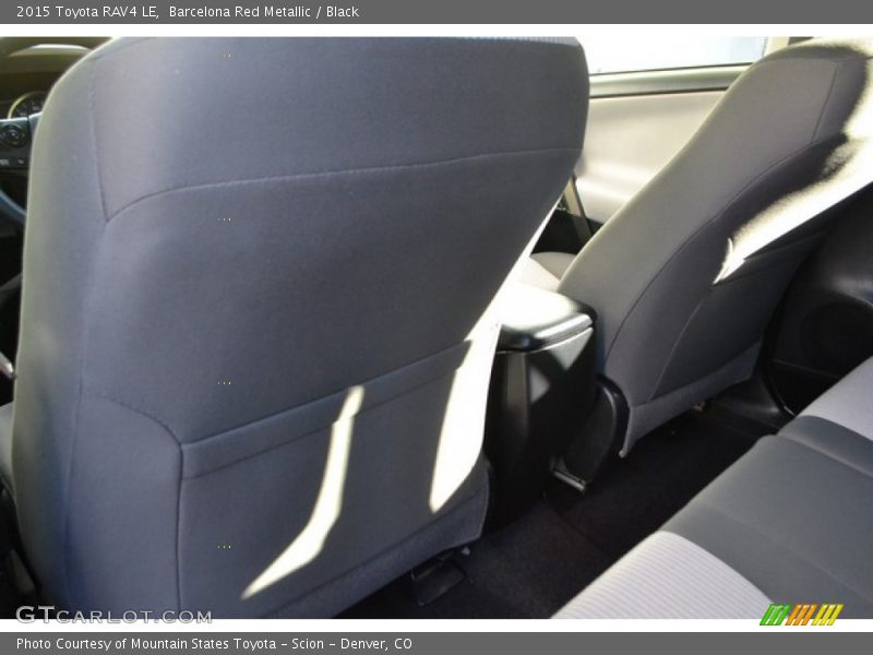 Barcelona Red Metallic / Black 2015 Toyota RAV4 LE