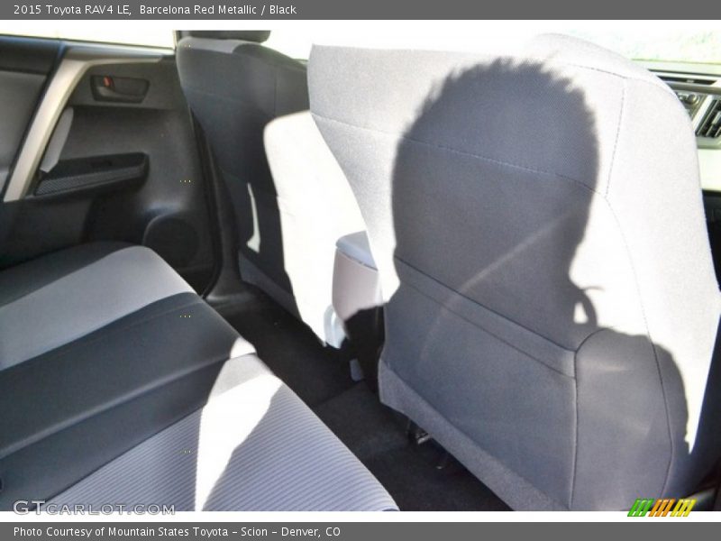 Barcelona Red Metallic / Black 2015 Toyota RAV4 LE