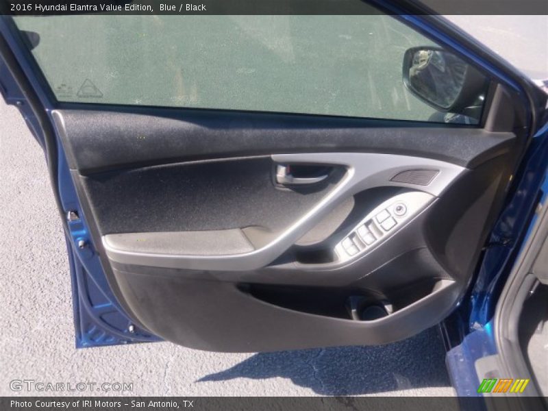 Blue / Black 2016 Hyundai Elantra Value Edition