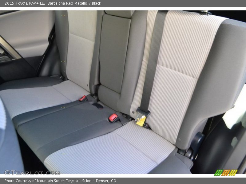 Barcelona Red Metallic / Black 2015 Toyota RAV4 LE