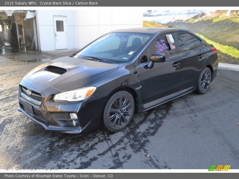 Front 3/4 View of 2015 WRX 
