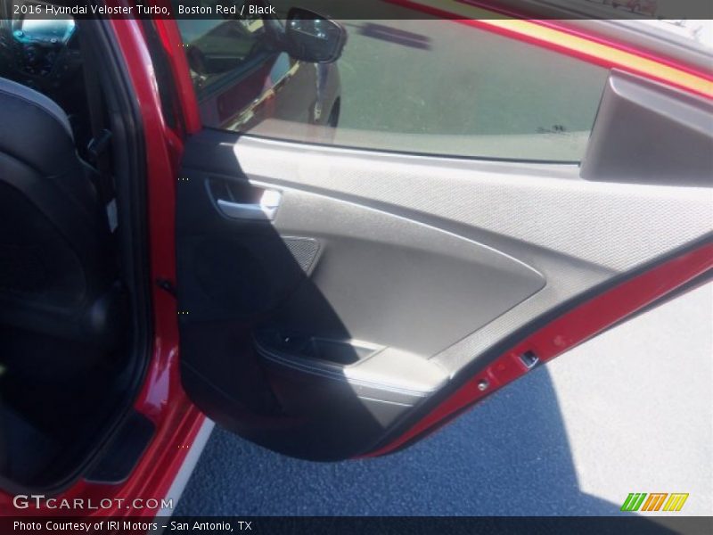 Boston Red / Black 2016 Hyundai Veloster Turbo