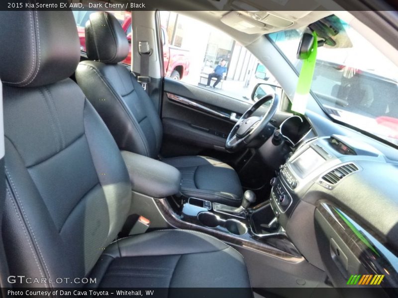Dark Cherry / Black 2015 Kia Sorento EX AWD