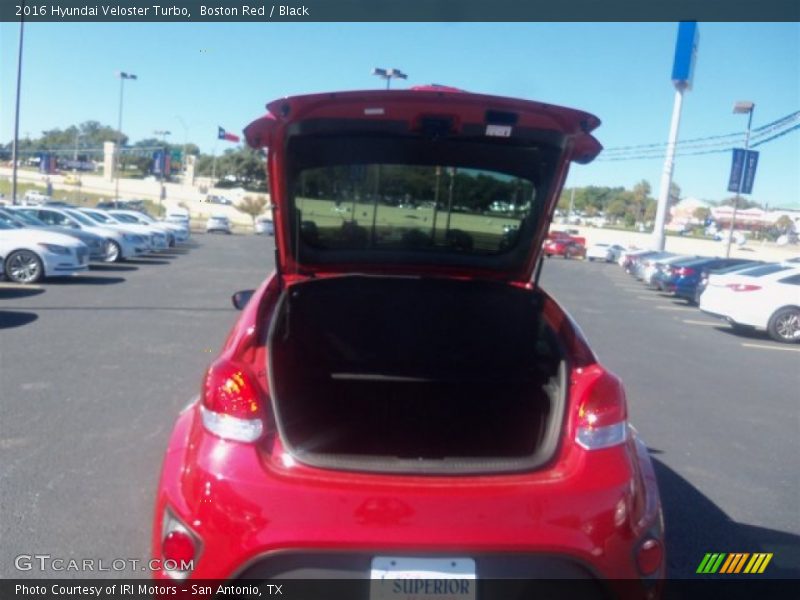 Boston Red / Black 2016 Hyundai Veloster Turbo