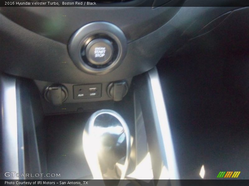 Boston Red / Black 2016 Hyundai Veloster Turbo