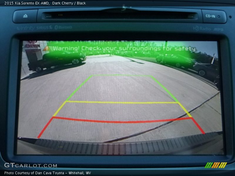 Dark Cherry / Black 2015 Kia Sorento EX AWD