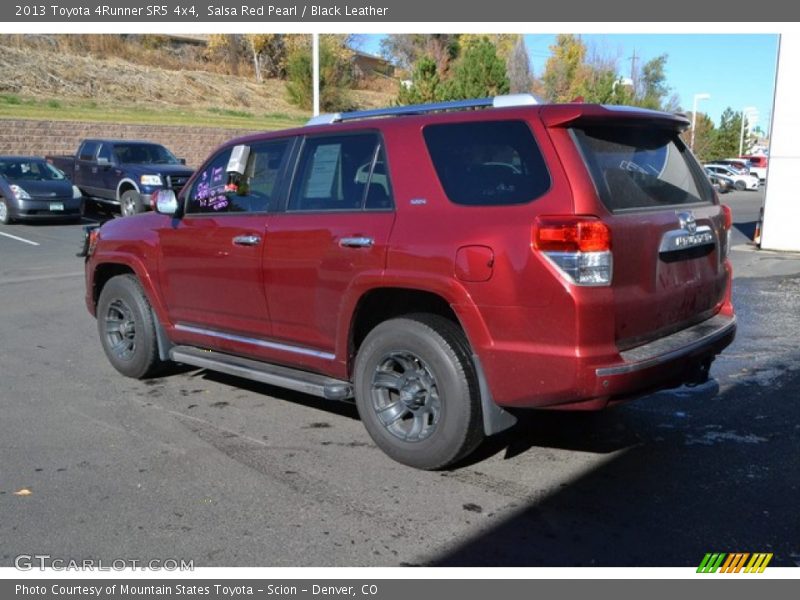 Salsa Red Pearl / Black Leather 2013 Toyota 4Runner SR5 4x4