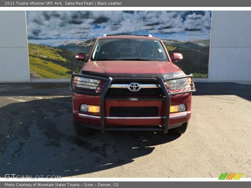 Salsa Red Pearl / Black Leather 2013 Toyota 4Runner SR5 4x4